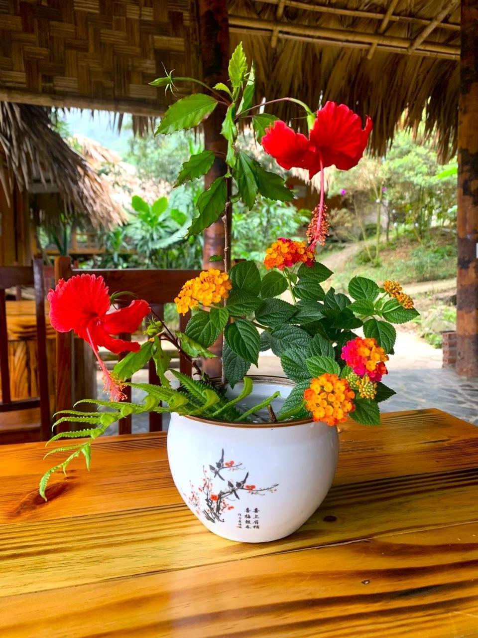 Pu Luong Cuisine Garden Homestay Lang Bang Экстерьер фото
