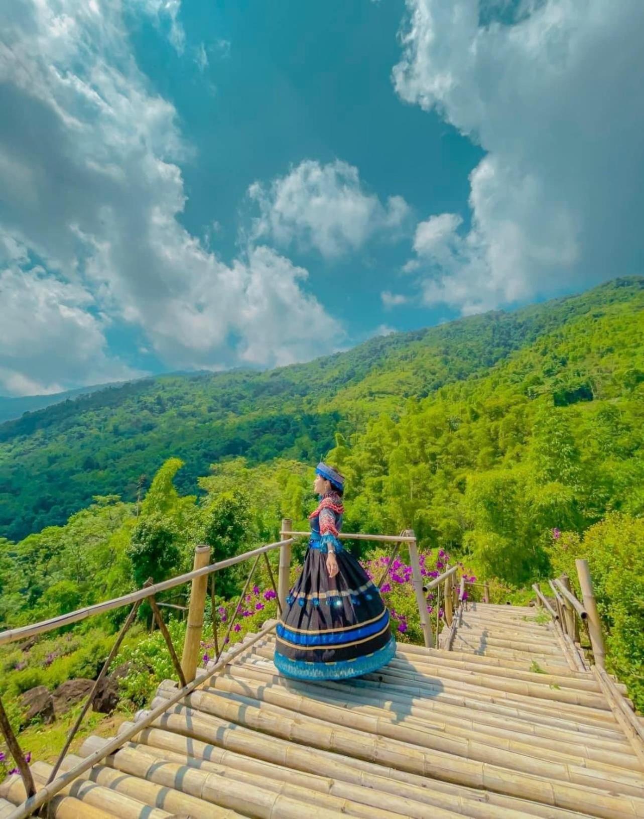 Pu Luong Cuisine Garden Homestay Lang Bang Экстерьер фото